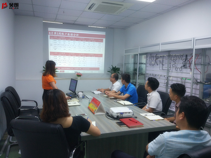 貝朗自動化設備公司——周例會現場 貝朗自動化設備公司——周例會現場
