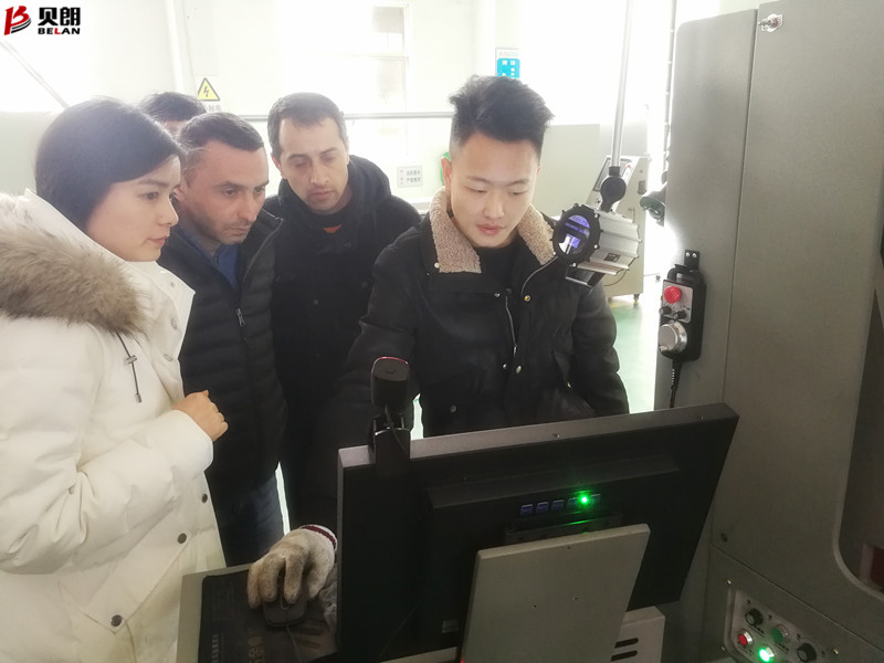 貝朗自動化——國外客戶參觀現場 貝朗自動化——國外客戶參觀現場